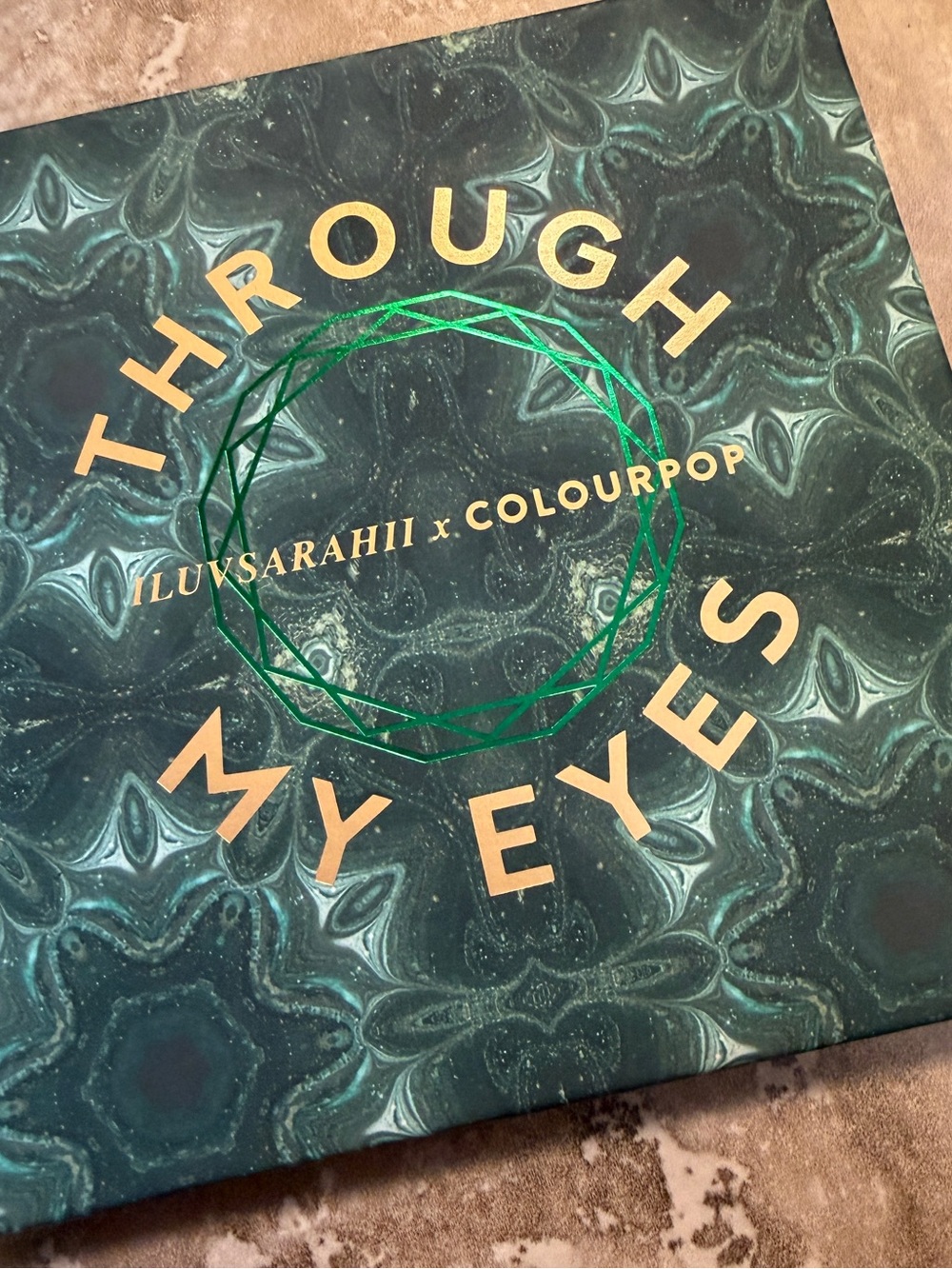 Colourpop ILUVSARAHII Through My Eyes palette